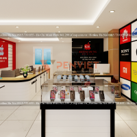 Thiết kế shop Mobile Khánh Hưng